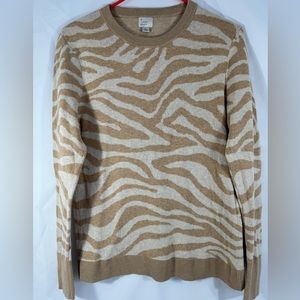 a new day animal print sweater